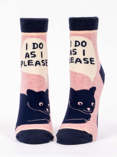 Image of I Do As I Please W-Ankle Socks